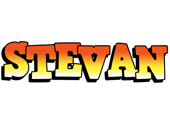Stevan sunset logo