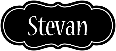 Stevan welcome logo