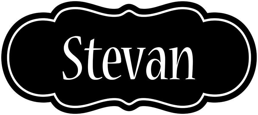 Stevan welcome logo