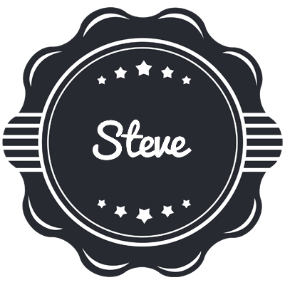 Steve badge logo