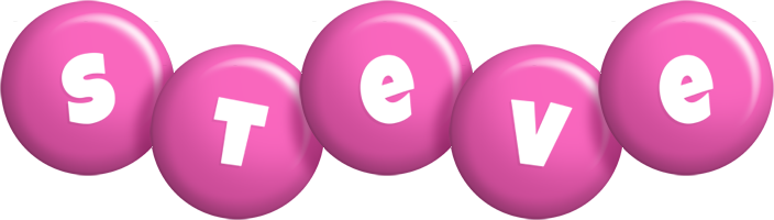 Steve candy-pink logo
