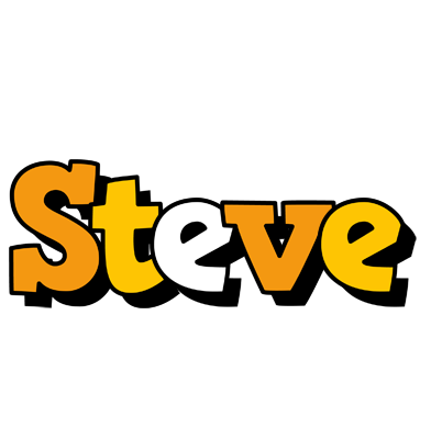 Steve cartoon logo