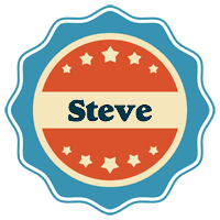 Steve labels logo