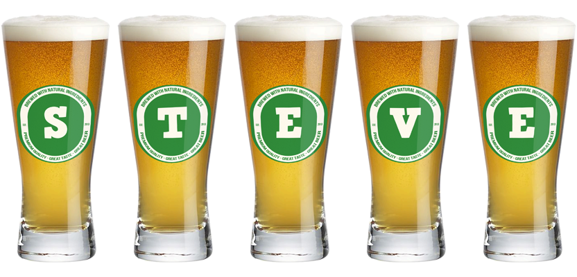 Steve lager logo