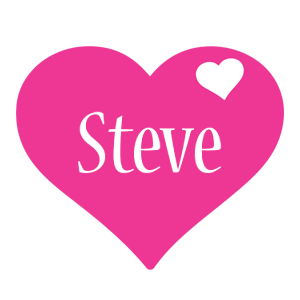 Steve love-heart logo