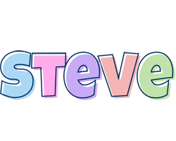 Steve pastel logo