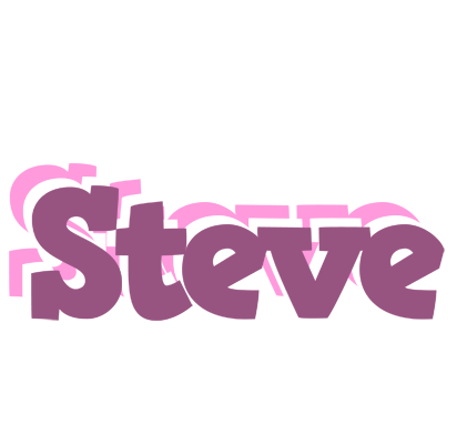 Steve relaxing logo