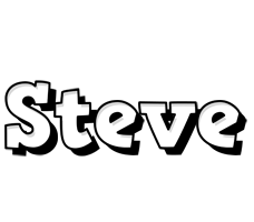 Steve snowing logo