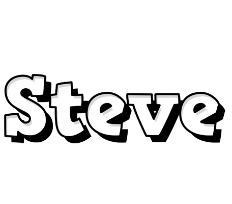 Steve snowing logo
