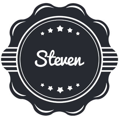Steven badge logo