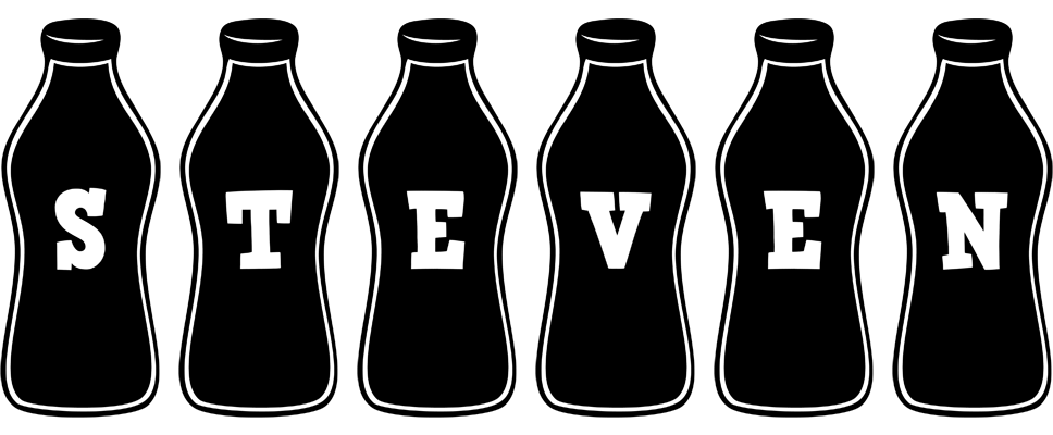 Steven bottle logo