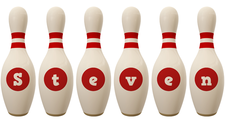 Steven bowling-pin logo