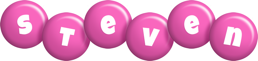 Steven candy-pink logo
