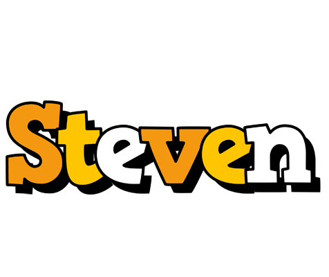 Steven cartoon logo