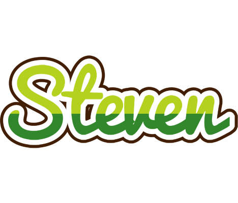 Steven golfing logo