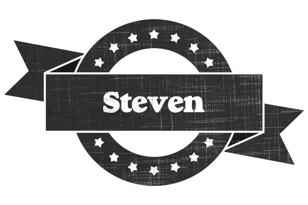 Steven grunge logo