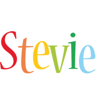 Stevie birthday logo