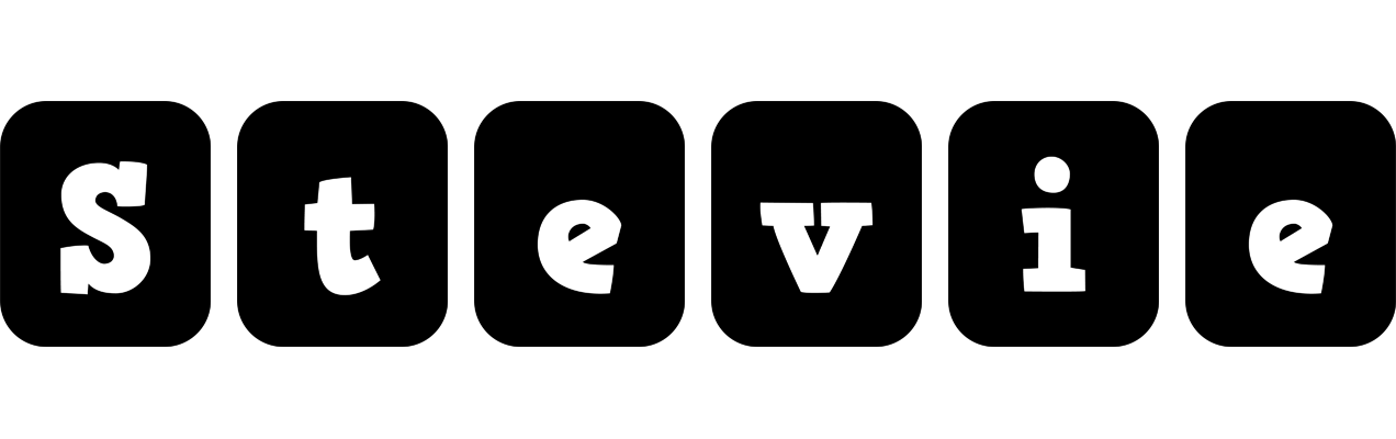 Stevie box logo