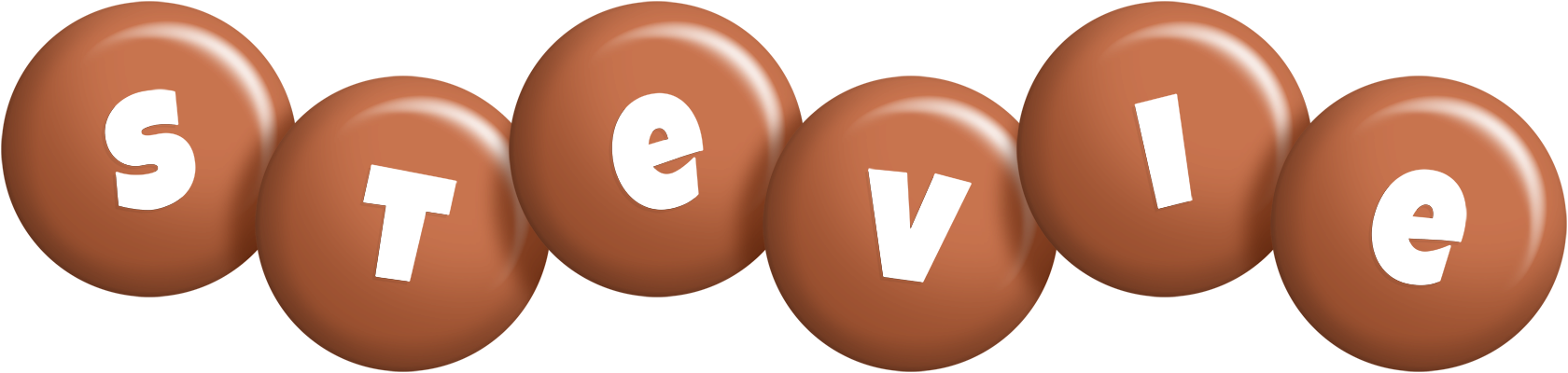Stevie candy-brown logo