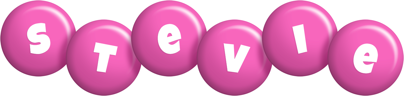 Stevie candy-pink logo