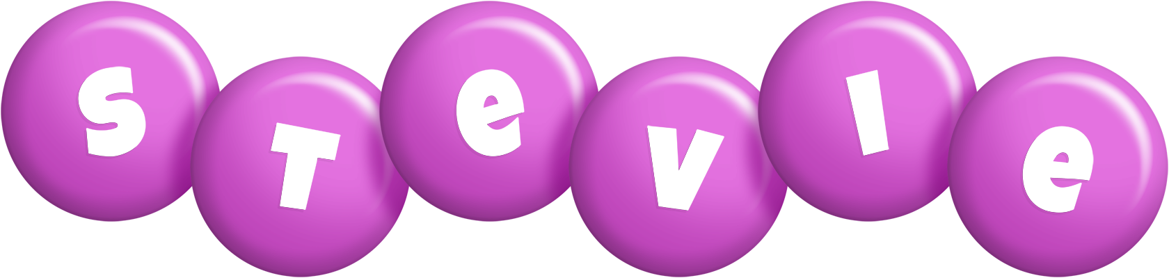 Stevie candy-purple logo