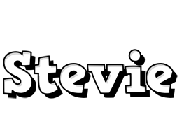 Stevie snowing logo