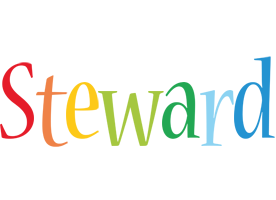 Steward birthday logo