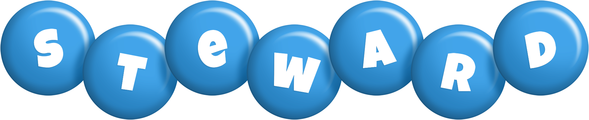Steward candy-blue logo