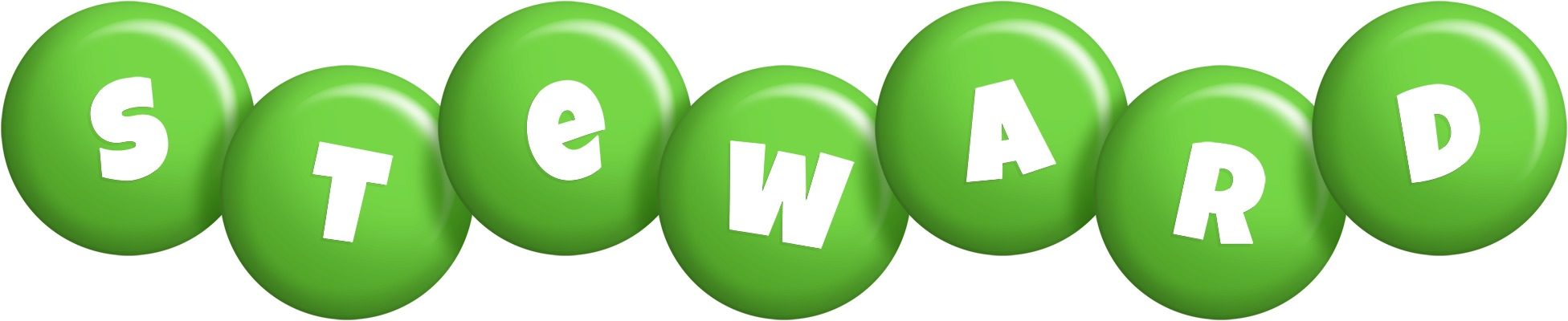 Steward candy-green logo