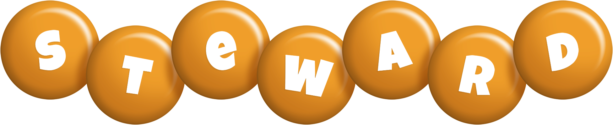 Steward candy-orange logo