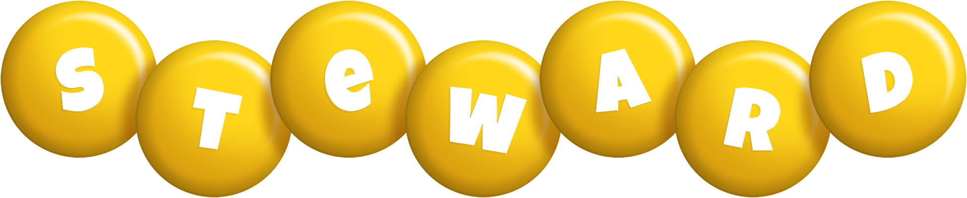 Steward candy-yellow logo
