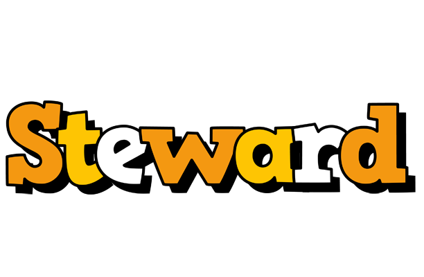 Steward cartoon logo