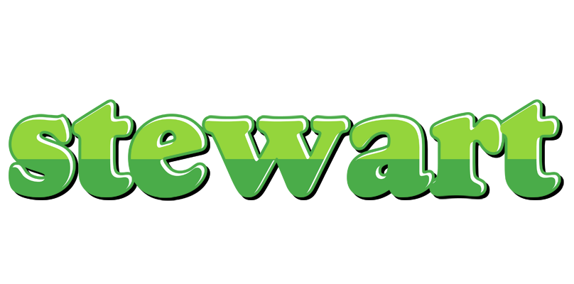 Stewart apple logo