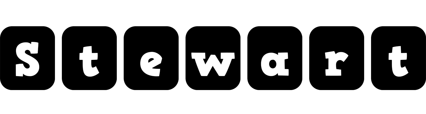 Stewart box logo