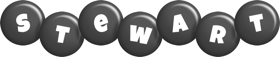 Stewart candy-black logo