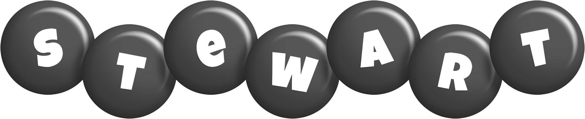 Stewart candy-black logo