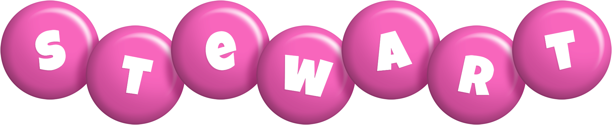 Stewart candy-pink logo