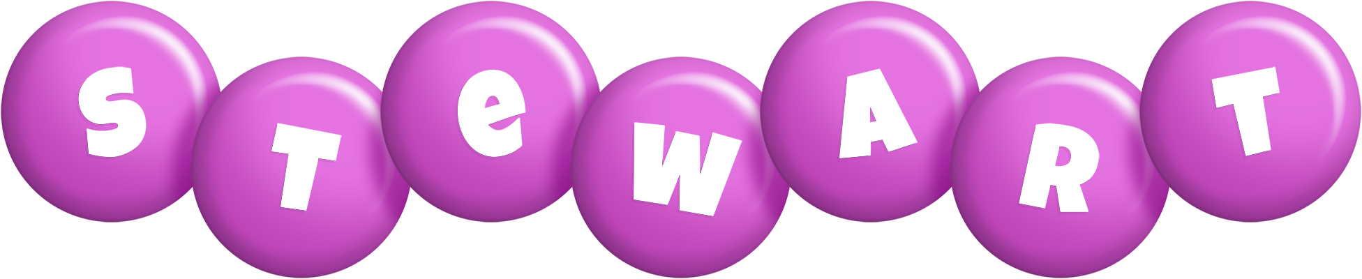 Stewart candy-purple logo