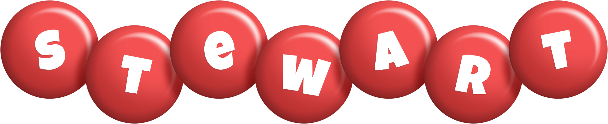 Stewart candy-red logo