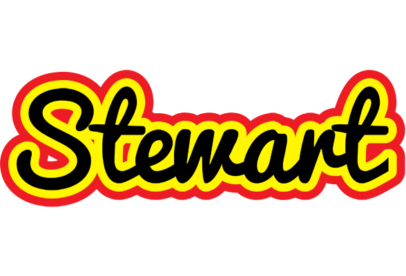 Stewart flaming logo