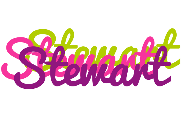 Stewart flowers logo