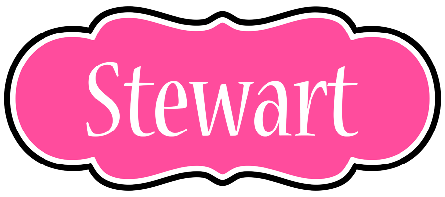 Stewart invitation logo