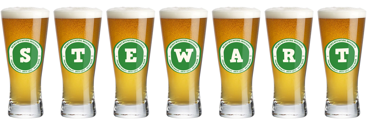 Stewart lager logo