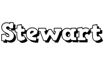 Stewart snowing logo