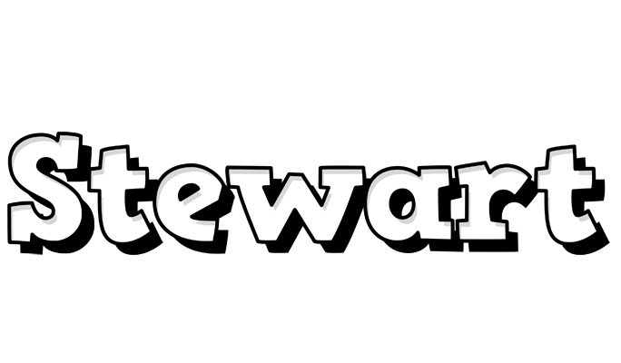 Stewart snowing logo