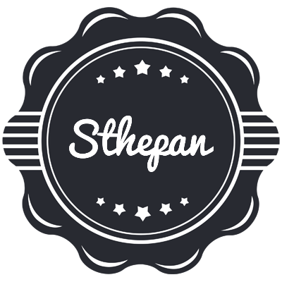 Sthepan badge logo