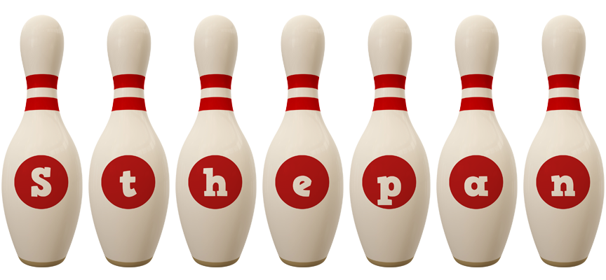 Sthepan bowling-pin logo