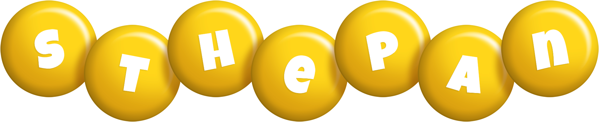 Sthepan candy-yellow logo