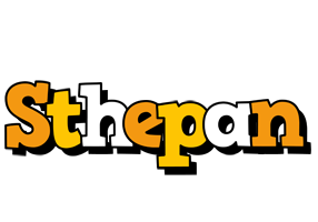 Sthepan cartoon logo