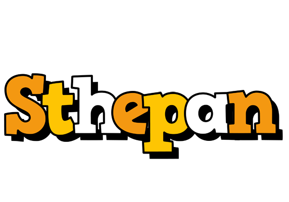 Sthepan cartoon logo
